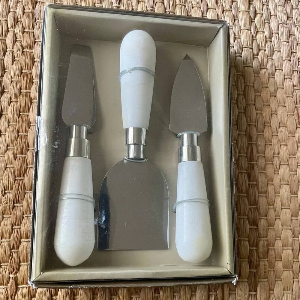 Pier 1 Imports Cheese Knife Set 3pk - NIB